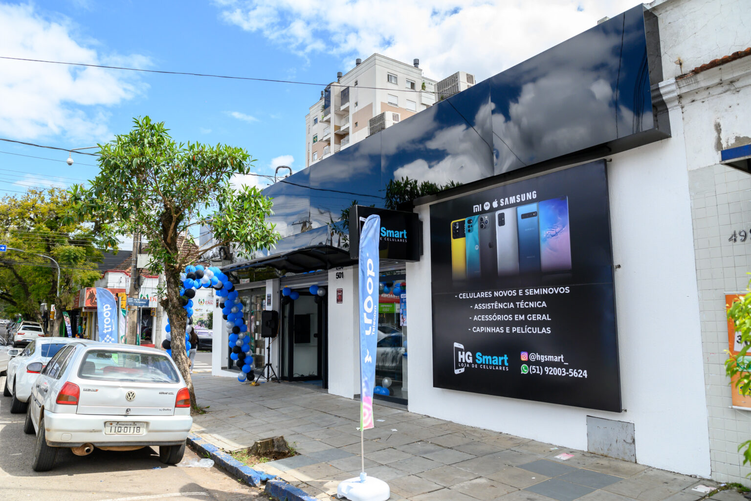 Loja confiável para consertar smartphone que não está ligando