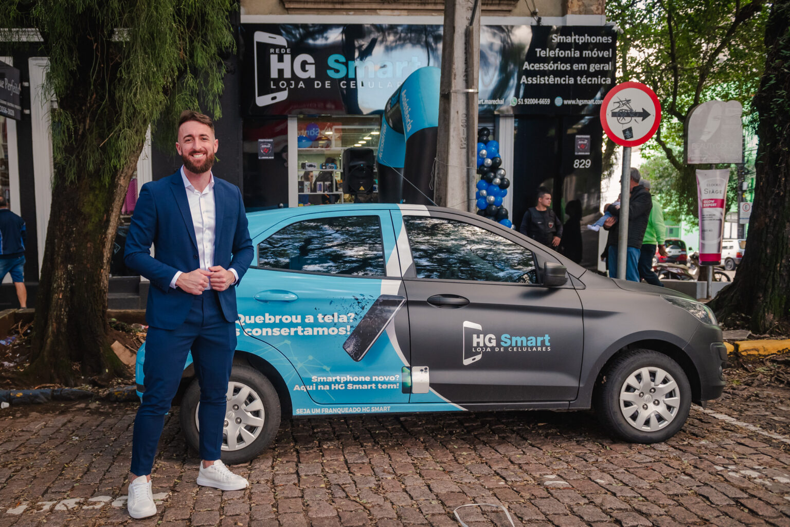 Inauguração de Sucesso: A Nova Loja da Rede HG Smart Chega a Santa Cruz do Sul hg smart loja de celulares marechal floriano