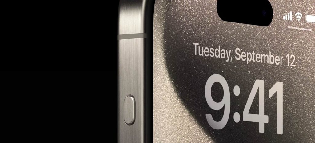 Qual a função do botão de ação do iPhone 15?