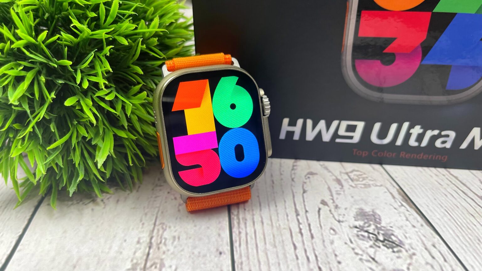 Adquira o seu smartwatch HW9 Ultra Max na HG