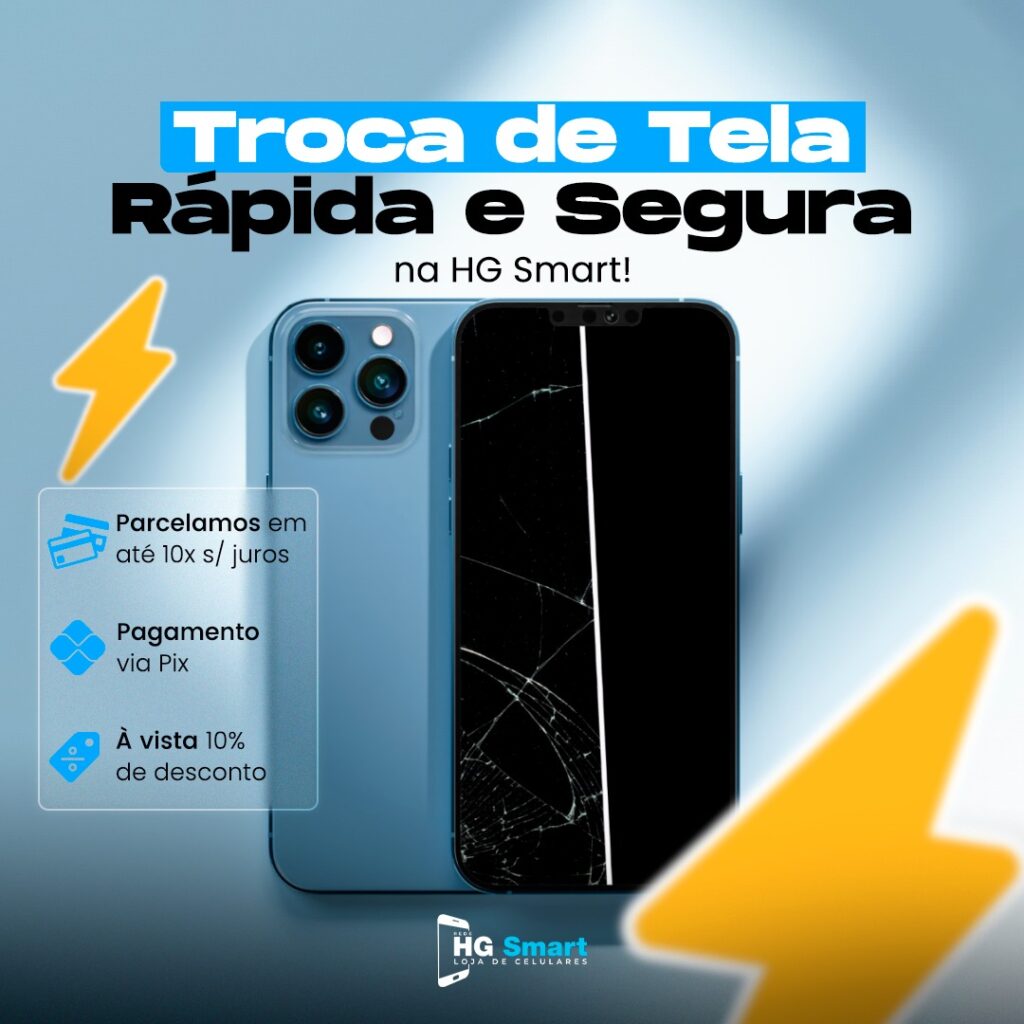 Problemas com a Bateria do Celular? Venha para a HG Smart em Santa Cruz do Sul Título: Problemas com a Bateria do Celular? Venha para a HG Smart em Santa Cruz do Sul Introdução: Se a bateria do seu celular está descarregando rápido, a HG Smart em Santa Cruz do Sul tem a solução ideal para você. Oferecemos troca de bateria com garantia e qualidade. Seções: Sinais de Problemas na Bateria: Descarregamento Rápido: Seu celular não dura um dia inteiro? Aquecimento Excessivo: A bateria esquenta muito durante o uso? Desligamentos Inesperados: Seu celular desliga sozinho? Serviço de Troca de Bateria: Peças Originais: Utilizamos baterias originais ou de alta qualidade. Garantia de 30 Dias: Garantia de 30 dias em todas as trocas de bateria. Vantagens de Trocar a Bateria na HG Smart: Serviço Rápido: Troca de bateria no mesmo dia. Preços Competitivos: Melhor custo-benefício em Santa Cruz do Sul. Pagamentos Facilitados: Parcelamento em até 12 vezes sem juros. Depoimentos de Clientes: Clientes Satisfeitos: Confira os depoimentos de clientes que trocaram a bateria na HG Smart. Conclusão: Para resolver os problemas de bateria do seu celular em Santa Cruz do Sul, escolha a HG Smart. Oferecemos qualidade, rapidez e preços justos. Call to Action (CTA): Visite a HG Smart na Rua Marechal Floriano, número 829, Centro de Santa Cruz do Sul - RS, ou siga @hgsmart.scs para mais informações e ofertas exclusivas.
