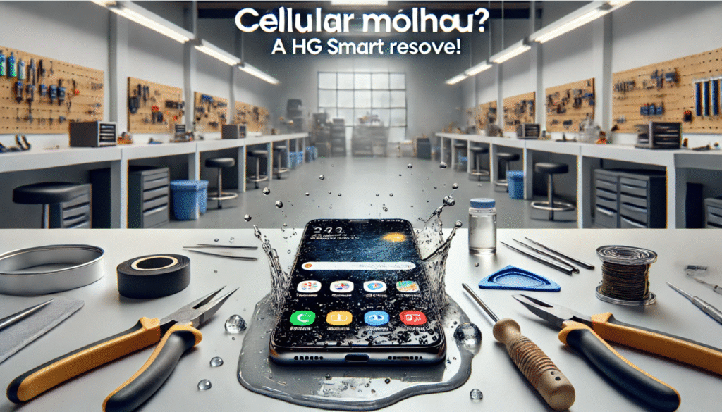 Celular Molhado