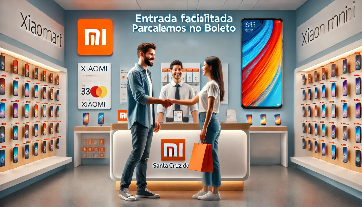 Comprar celular Xiaomi no boleto em Santa Cruz do Sul – Sem cartão e com entrada facilitada na HG Smart Boleto