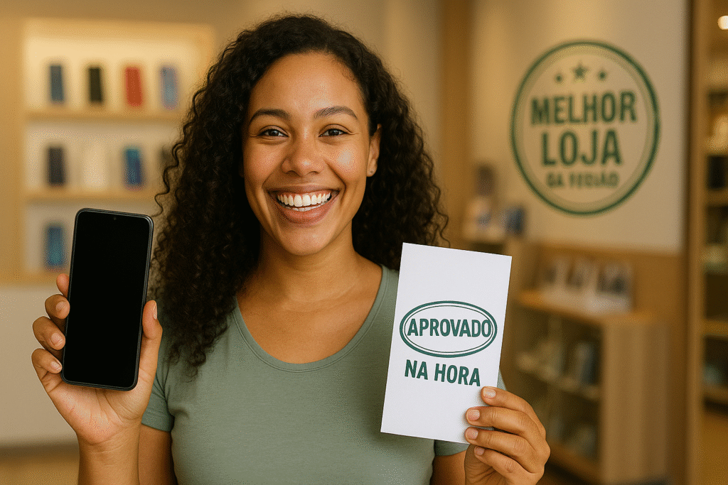 A melhor loja de Santa Cruz do Sul para comprar celular no boleto? É a HG Smart! APROVAÇÃO