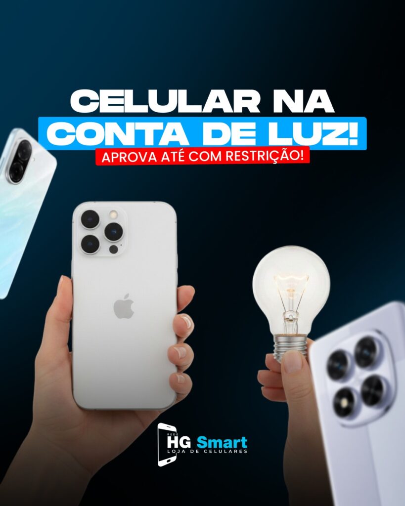 como comprar celular na conta de luz